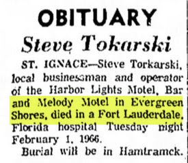 Melody Motel - Feb 1966 Former Owner Passes Away